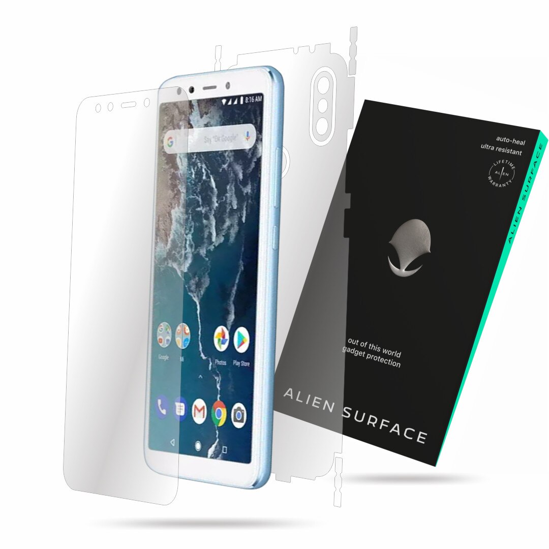 Folie Alien Surface, Xiaomi Mi A2, protectie ecran, spate, laterale