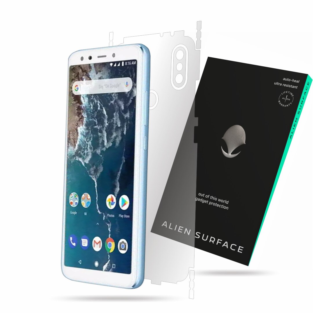 Folie Alien Surface, Xiaomi Mi A2, protectie spate, laterale