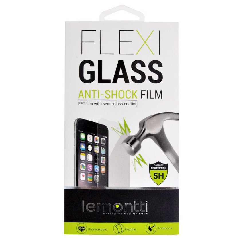 Folie de protectie Lemontti Flexi-Glass pentru Huawei Y5 (2018), Transparent
