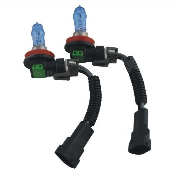 Set 2 becuri imitatie xenon HOD H11 100W 12V