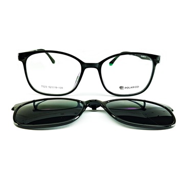 Rame de ochelari cu Clip On 7023 C1 Polaried Rame de ochelari cu Clip On 7023 C1 Polaried