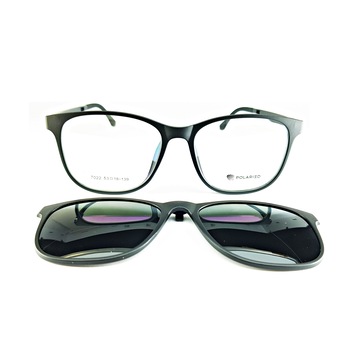 Rame de ochelari cu Clip On 7022 C1 Polaried Rame de ochelari cu Clip On 7022 C1 Polaried