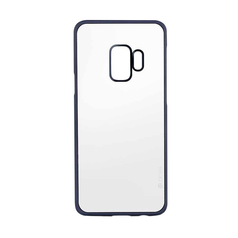 Husa silicon Devia Glitter Soft pentru Samsung Galaxy S9 G960, Negru