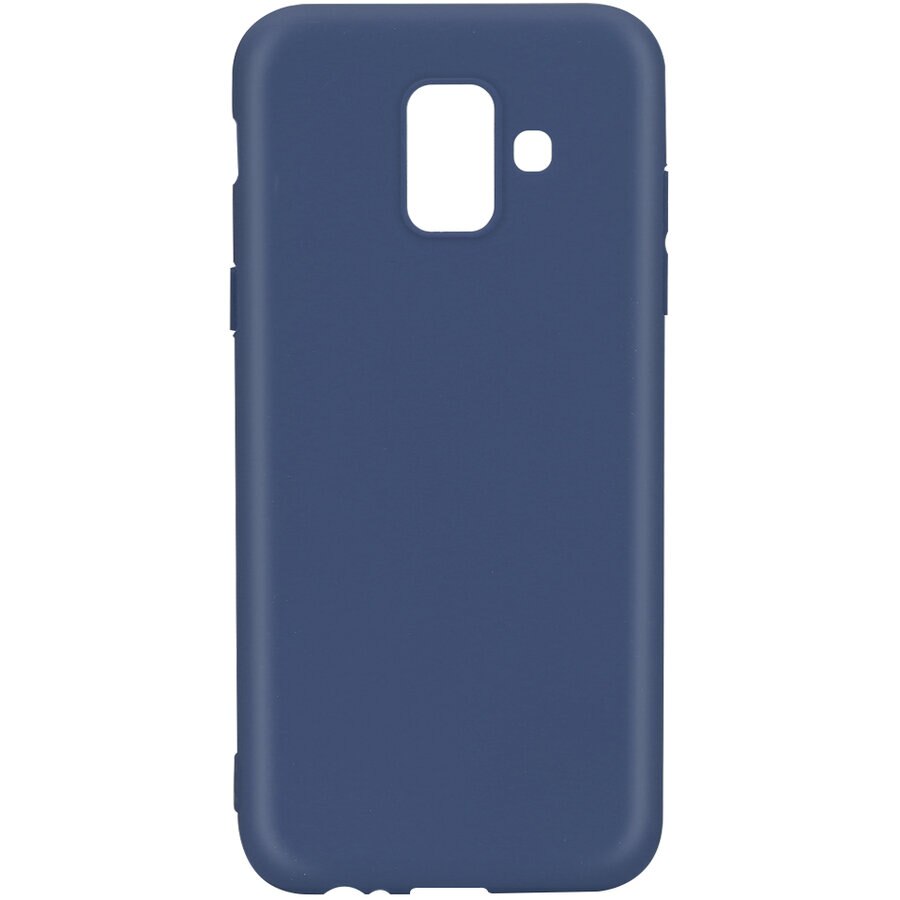 Husa silicon Just Must Candy pentru Samsung Galaxy A6 2018, Albastru