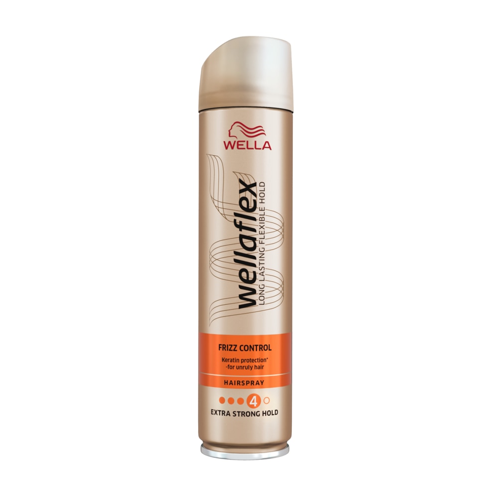 Fixativ Wella Wellaflex Frizz Control pentru fixare puternica, 250 ml