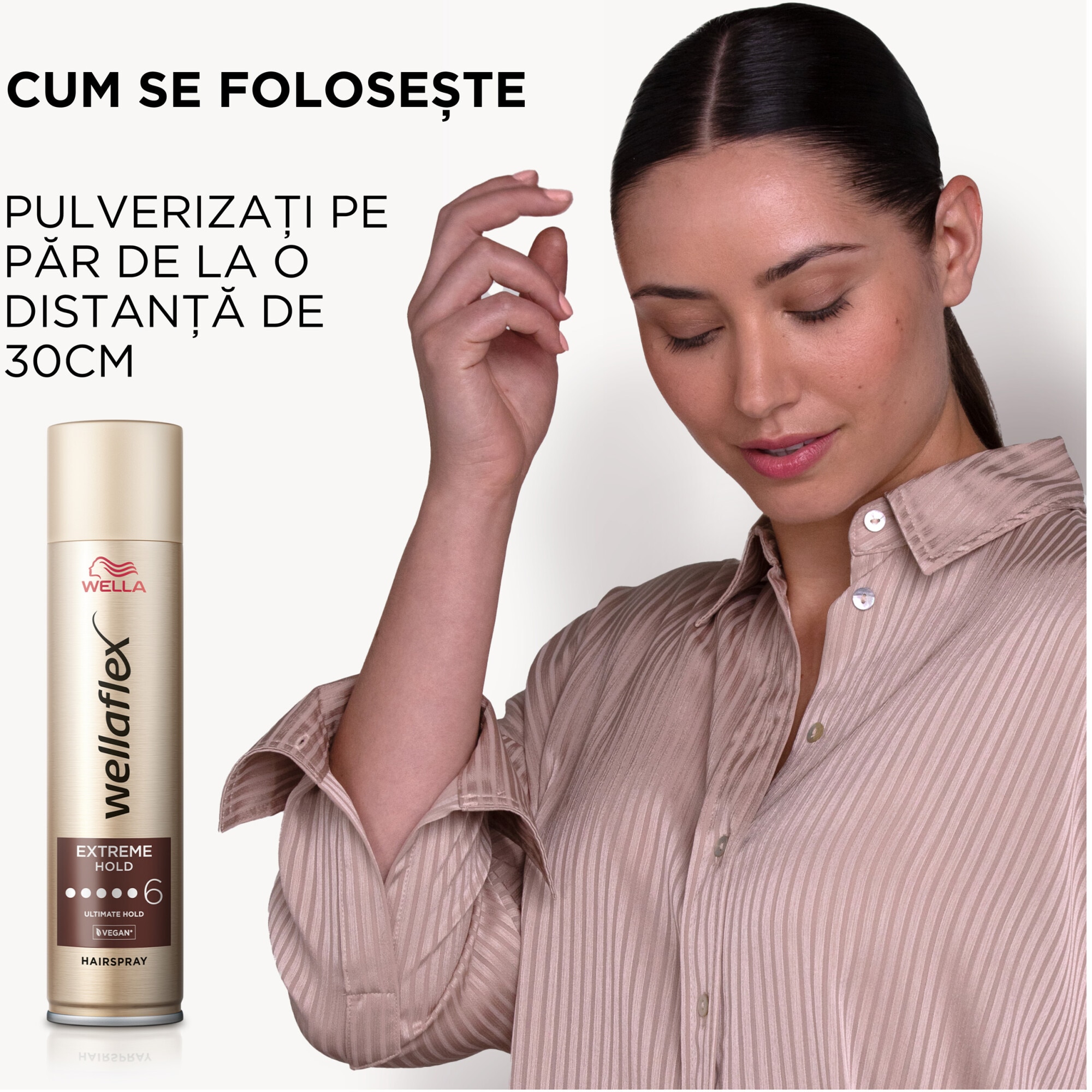 Fixativ pentru par Wellaflex Mega cu fixare puternica, Fixare: 5+/