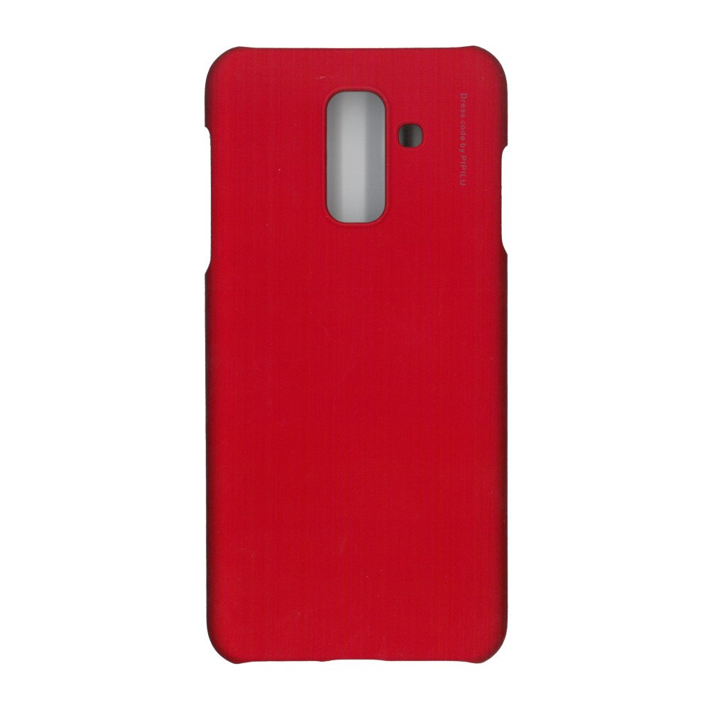Husa carcasa Seven Day’s Metallic pentru Samsung Galaxy A6 Plus 2018, rosu