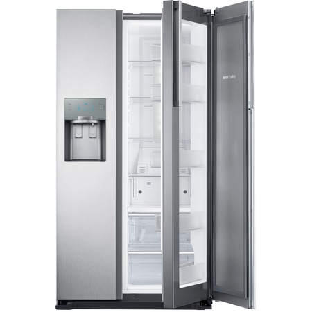 Side by side Samsung RH56J6917SL, 555 l, Clasa A+, No Frost, H 180 cm, Argintiu