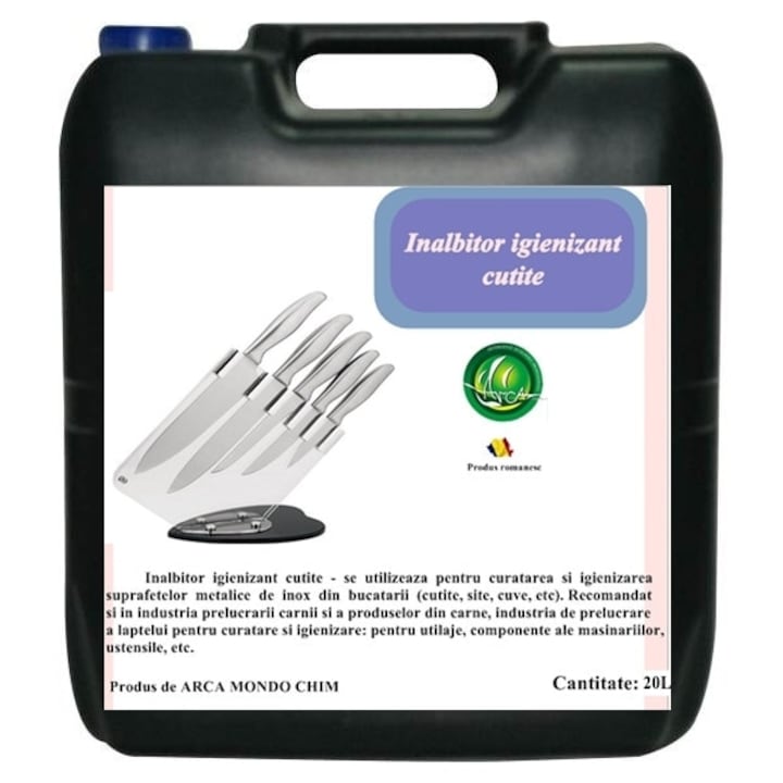 Inalbitor igienizant cutite Arca Lux, Bidon 20L