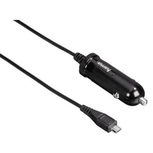 Incarcator auto Hama R9014146 Micro-USB, 5V, 2.4A, Black