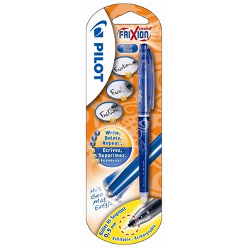 Roller Pilot Frixion Point 0.5mm blister, albastru Roller Pilot Frixion Point 0.5mm blister, albastru