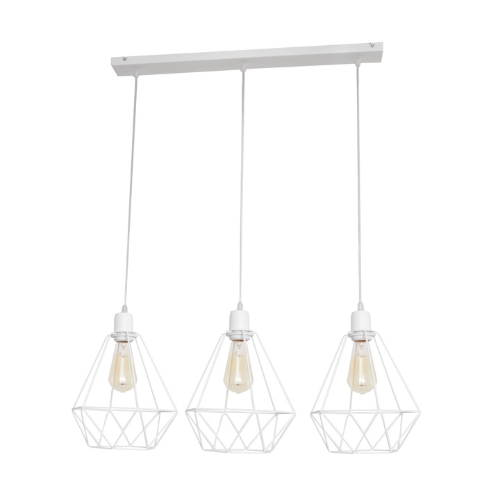 Пендел Karo WL, 1311/3 WT, метал, бяло