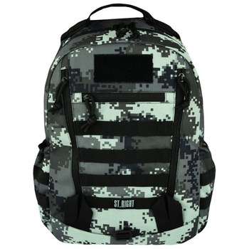 Rucsac cu 1 Compartiment - St.Right - Military Black Digital Camo BP39 Rucsac cu 1 Compartiment - St.Right - Military Black Digital Camo BP39