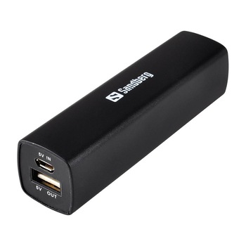 Acumulator extern Power bank, 2200 mAh, negru Acumulator extern Power bank, 2200 mAh, negru