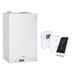 Centrala Termica Murala Conventionala Bosch Zwa 24 2 Gaz Tiraj Fortat 24 Kw Kit Evacuare Inclus Emag Ro