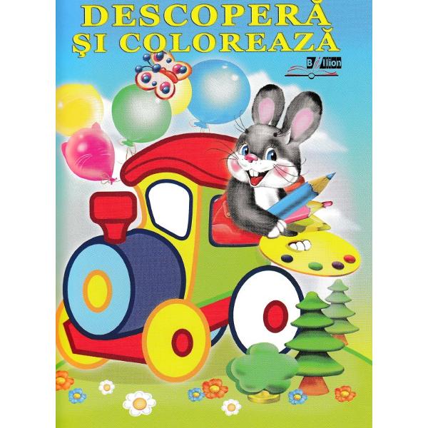 Jucarii - Descopera si coloreaza