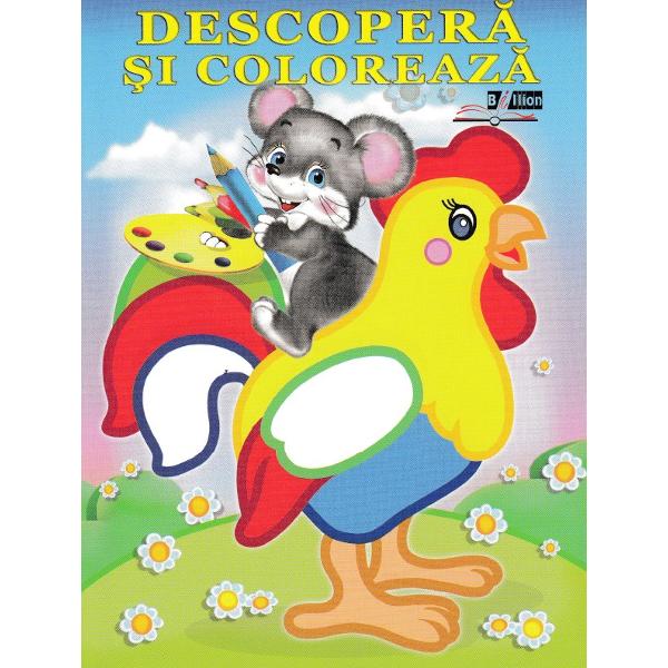 Pasari domestice - Descopera si coloreaza