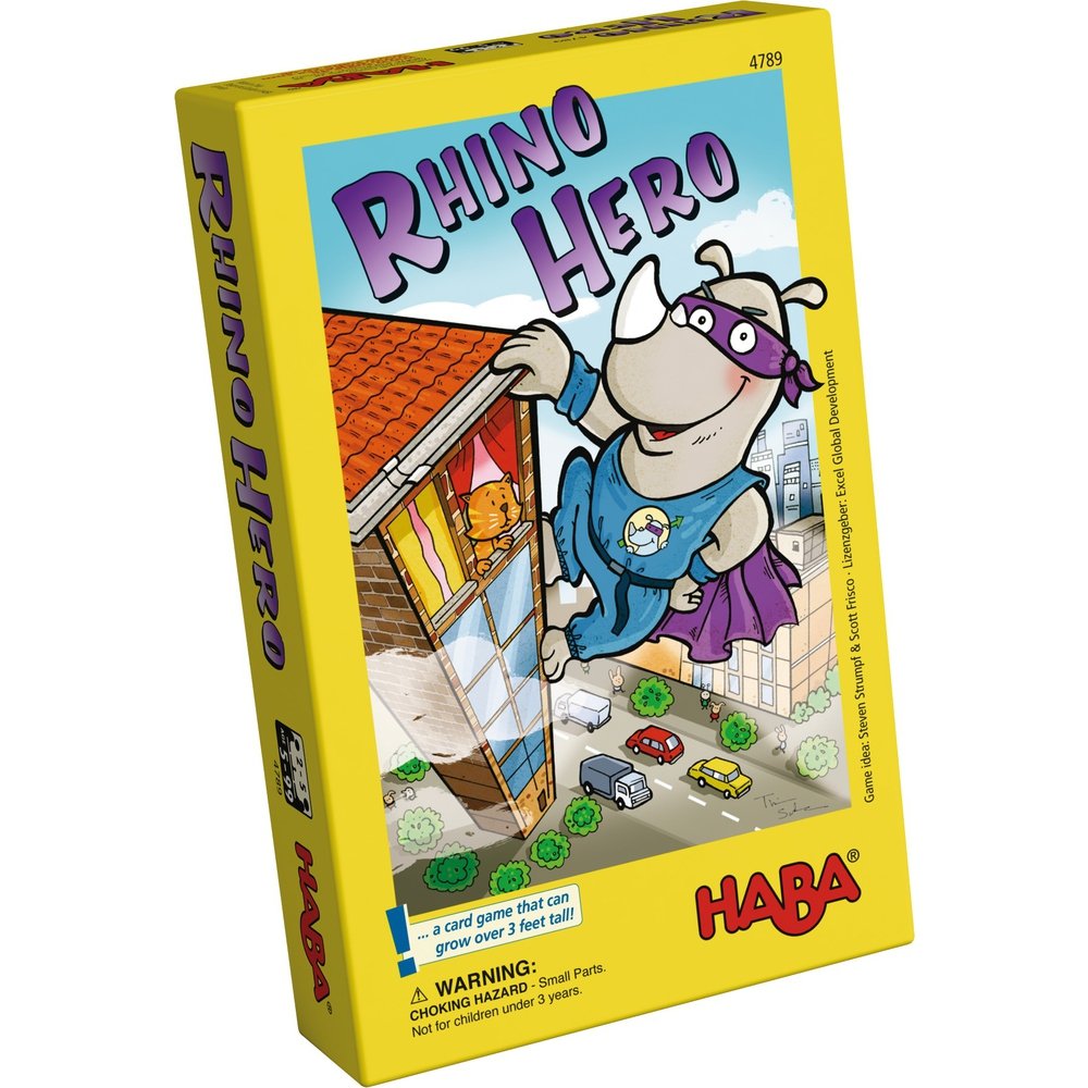 Joc Rinocerul Supererou ( Rhino Hero ) HABA