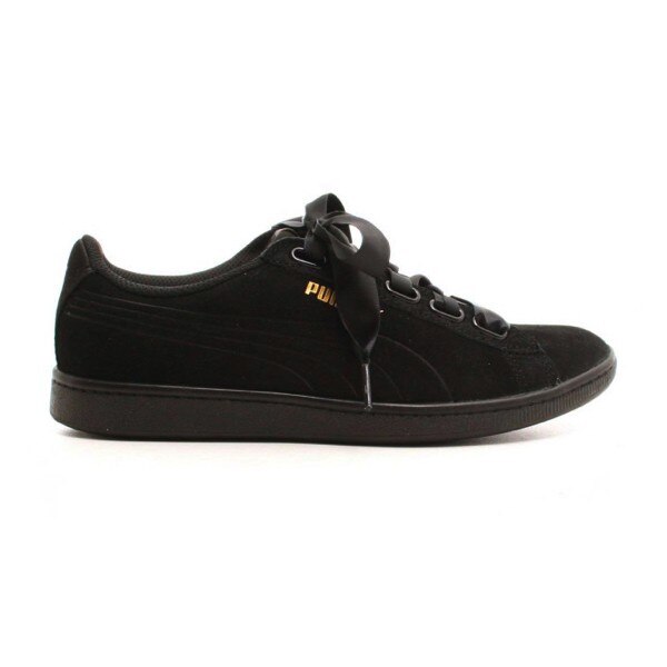 Pantofi Sport puma vikky ribbon s, 37 EU, Negru