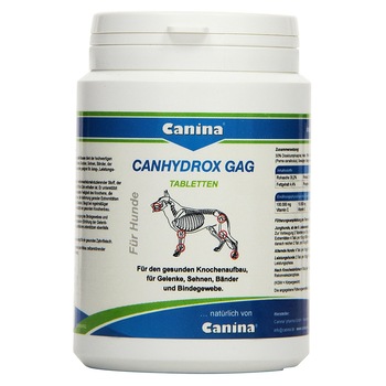 Supliment nutritiv pentru caini Canina, Canhidrox Gag, 120 tablete Supliment nutritiv pentru caini Canina, Canhidrox Gag, 120 tablete