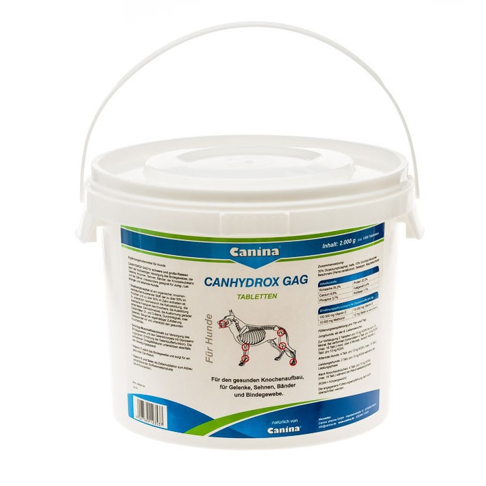 Supliment nutritiv pentru caini Canina, Canhidrox Gag, 1200 tablete