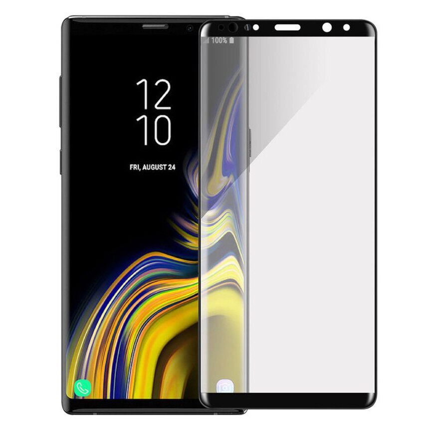 Folie de protectie Devia 3D Glass pentru Samsung Galaxy Note 9, Negru