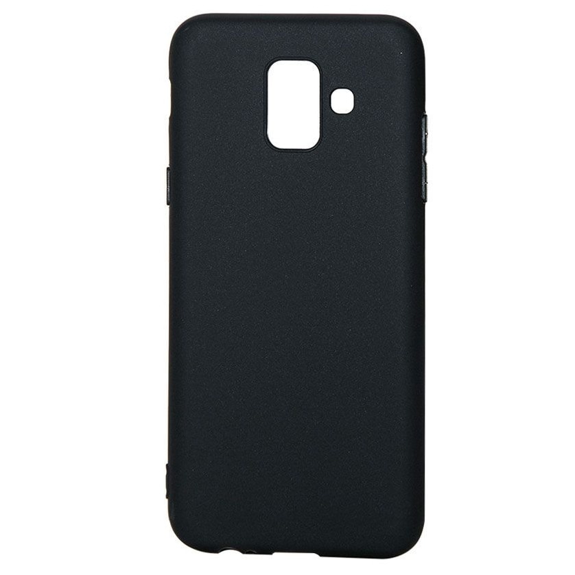 Husa de protectie Just Must Candy Silicon pentru Samsung Galaxy A6 (2018), Negru