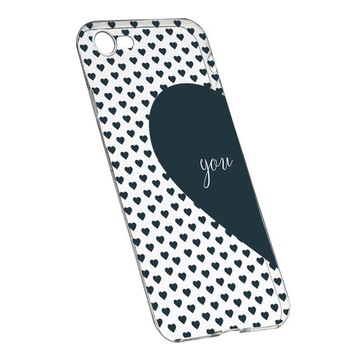 Husa Silicon, Transparent, Slim, Love Me + You, 101, Apple iPhone 7 / 8 Husa Silicon, Transparent, Slim, Love Me + You, 101, Apple iPhone 7 / 8