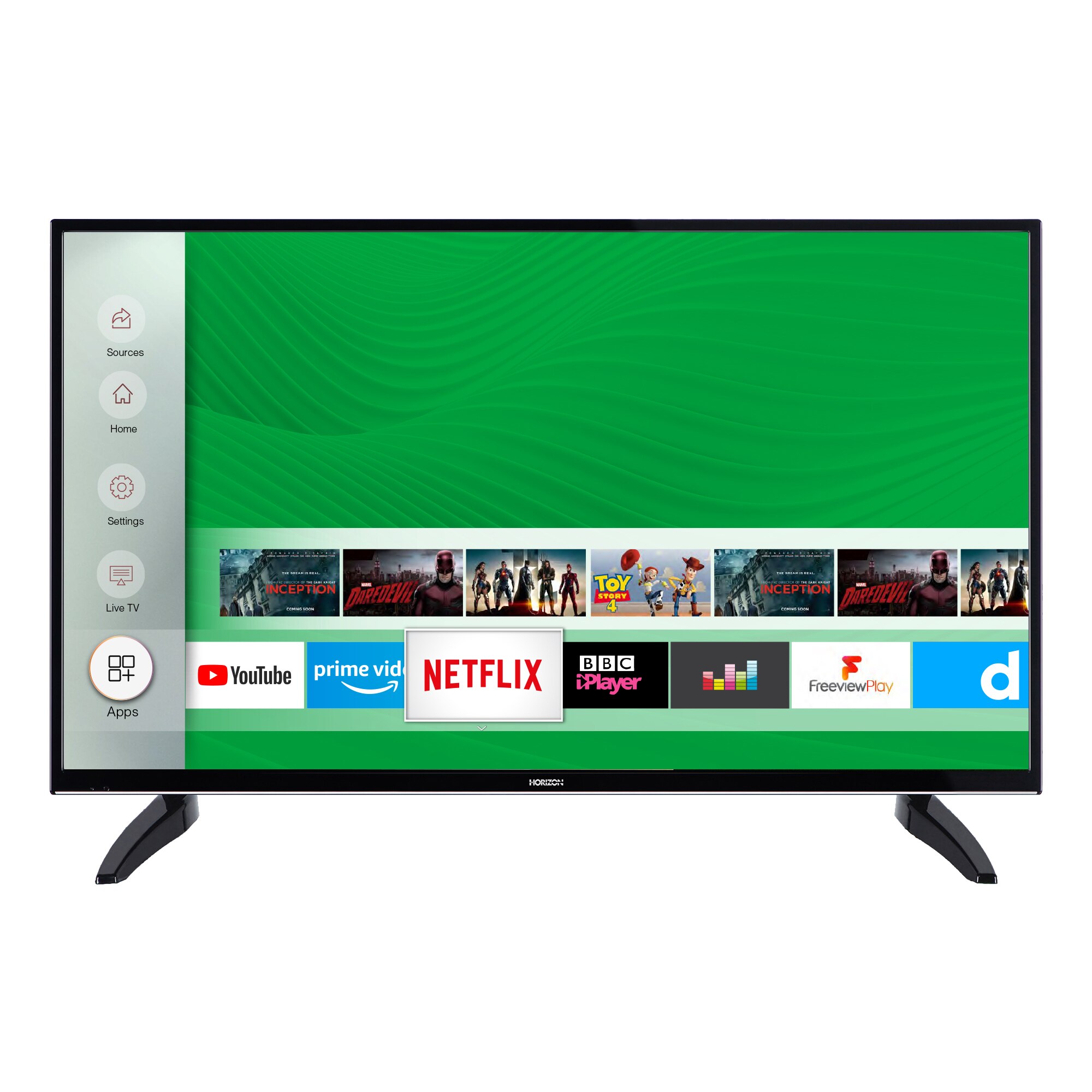 Televizor LED Smart Horizon, 124 cm, 49HL7330F, Full HD, Clasa A++