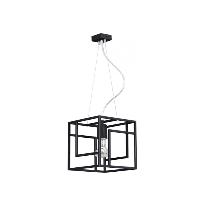 Полилей Emibig Studio, 1x60W, Черен