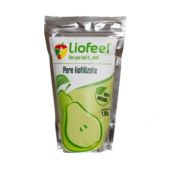Pere liofilizate, Liofeel, 30 gr Pere liofilizate, Liofeel, 30 gr