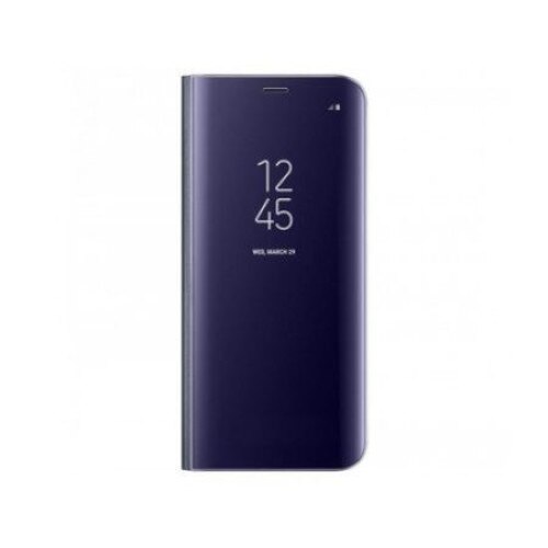 Husa Book compatibil Samsung galaxy J5 2017 MOV-violet Clear view