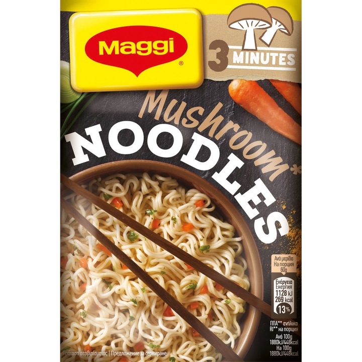 Нудъли MAGGI® с вкус на гъби 60гр