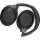 Casti Over the Ear Sony WH-1000XM3B, Wireless, Bluetooth, Noise cancelling, Microfon, Autonomie 30 ore, Negru