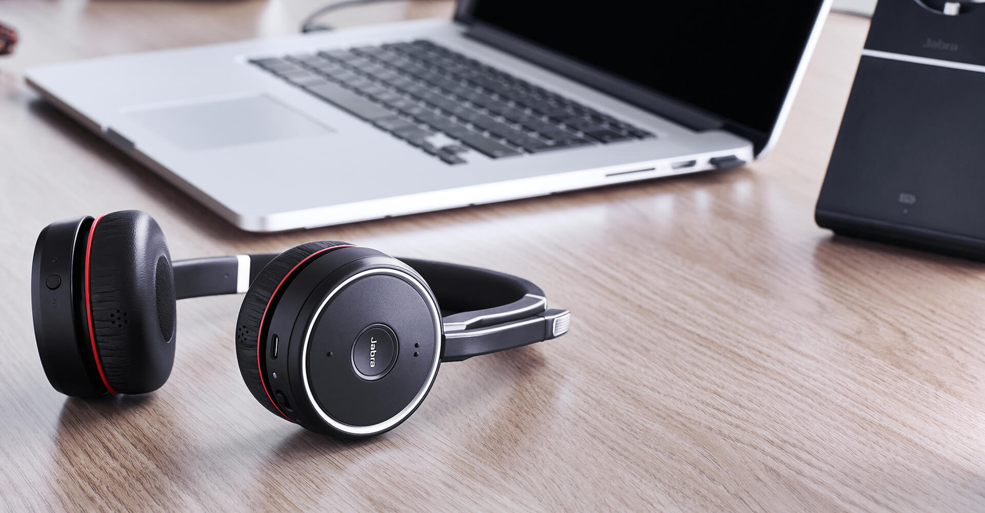 Casti Jabra Evolve 75 MS Stereo, Negru - eMAG.ro