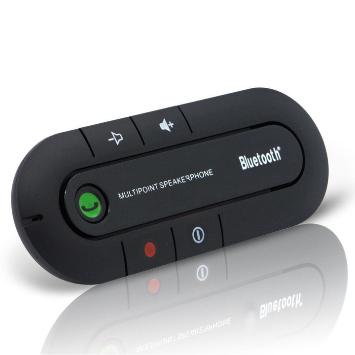 Timeless Tools Bluetooth autós telefon kihangosító, fekete, 10 méteres hatótávolság