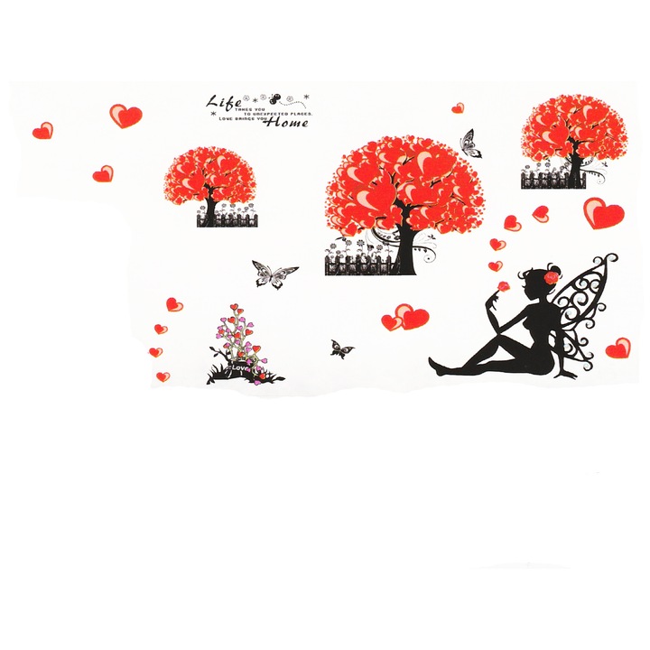 Sticker decorativ 5D Life home