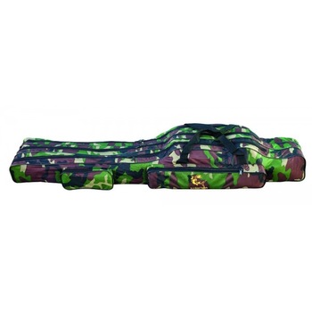 Geanta lansete cu 3 compartimente Baracuda B4 OC, lungime 1.6 m, camuflaj Geanta lansete cu 3 compartimente Baracuda B4 OC, lungime 1.6 m, camuflaj