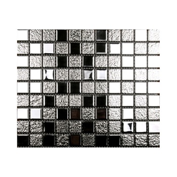 Mozaic Sticla argintiu metalic 007 - 1 mp Mozaic Sticla argintiu metalic 007 - 1 mp