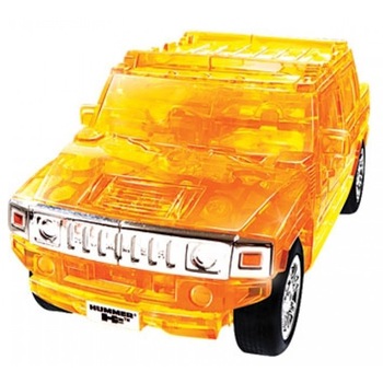 Kit de construit Hummer Galben Transparent 1:32 Puzzle Fun 3D Kit de construit Hummer Galben Transparent 1:32 Puzzle Fun 3D