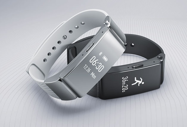 Bratara fitness Huawei TalkBand B2, Gold - eMAG.ro