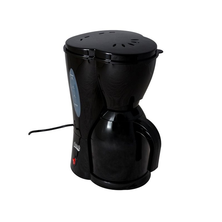 Filtru de cafea Victronic, 900 W, 10 Cesti, Negru