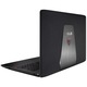 Laptop Gaming Asus ROG GL552JX-DM019D cu procesor Intel® Core™ i7-4720HQ, 2.60GHz, Haswell™, 15.6", Full HD, 8GB, 1TB, DVD-RW, nVidia GeForce GTX 950M 4GB, Free DOS, Black