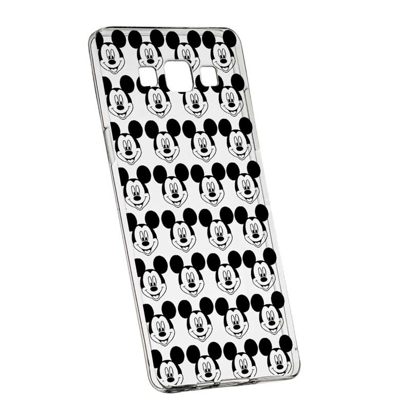 Husa Silicon, Transparent, Slim, Mini Mouse, 104, Samsung Galaxy A3
