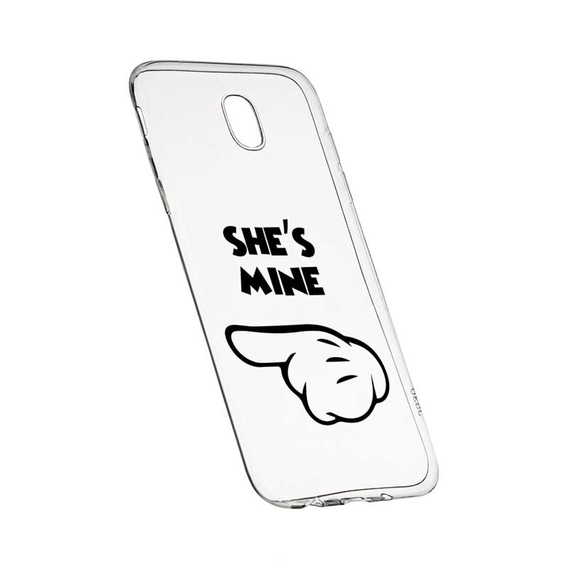 Husa Silicon, Transparent, Slim, He's Mine, 106, Xiaomi Mi4