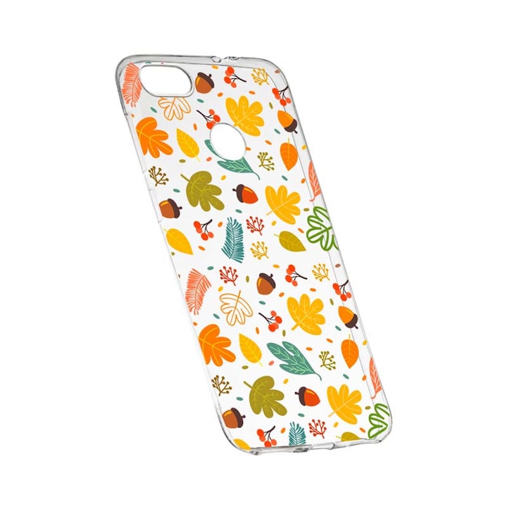 Силиконов калъф, Прозрачен, Тънък, Есен, 108, HTC Desire 12 Plus