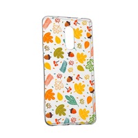 Husa Silicon, Transparent, Slim, Toamna, 108, Nokia 6 2018