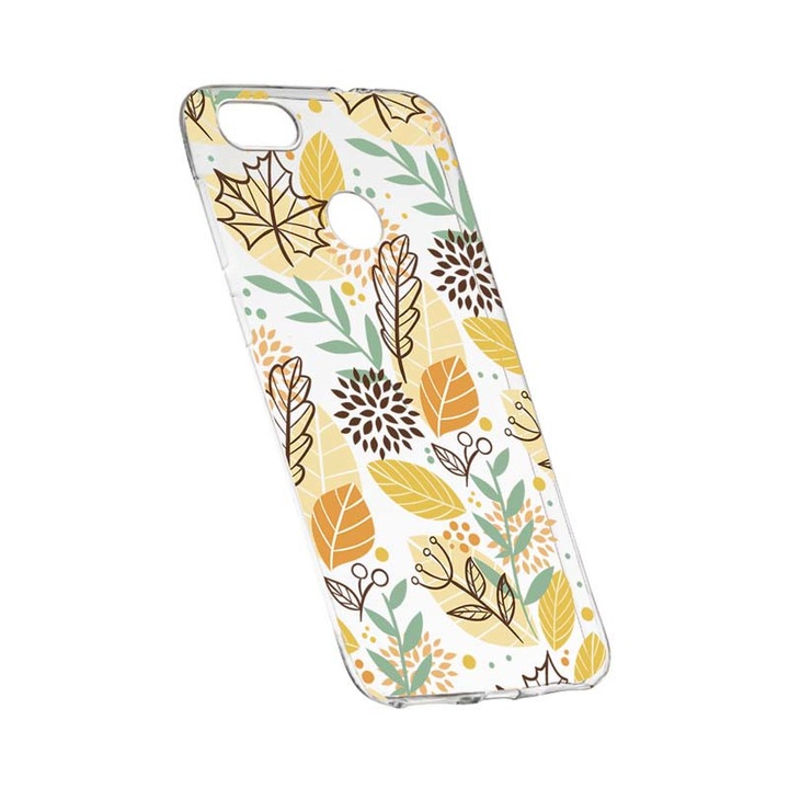 Силиконов калъф, Прозрачен, Тънък, Есен, 109, HTC Desire 12 Plus