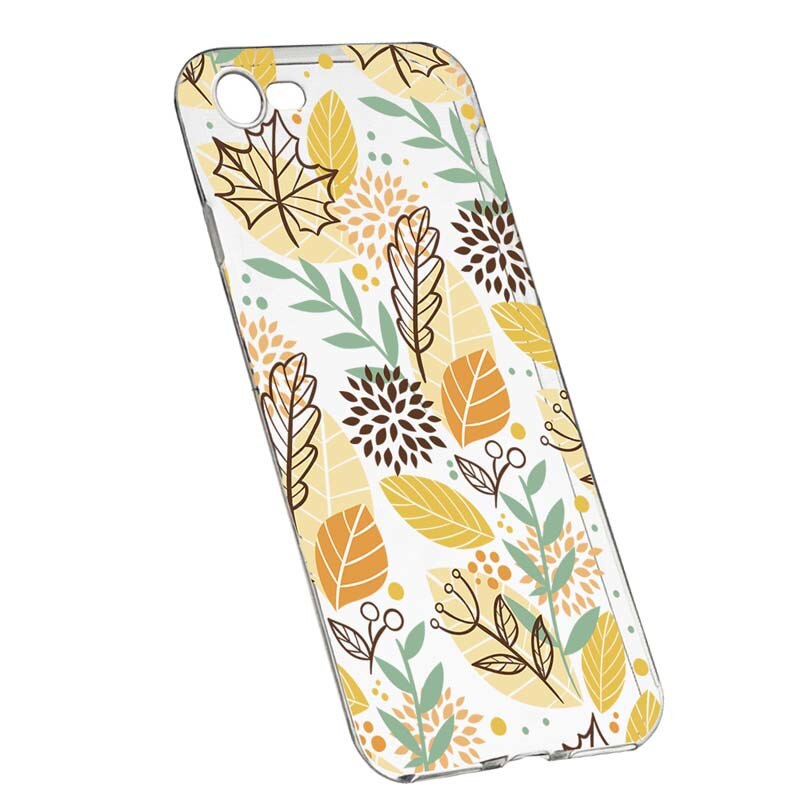 Husa Silicon, Transparent, Slim, Toamna, 109, Apple iPhone 6 / 6S