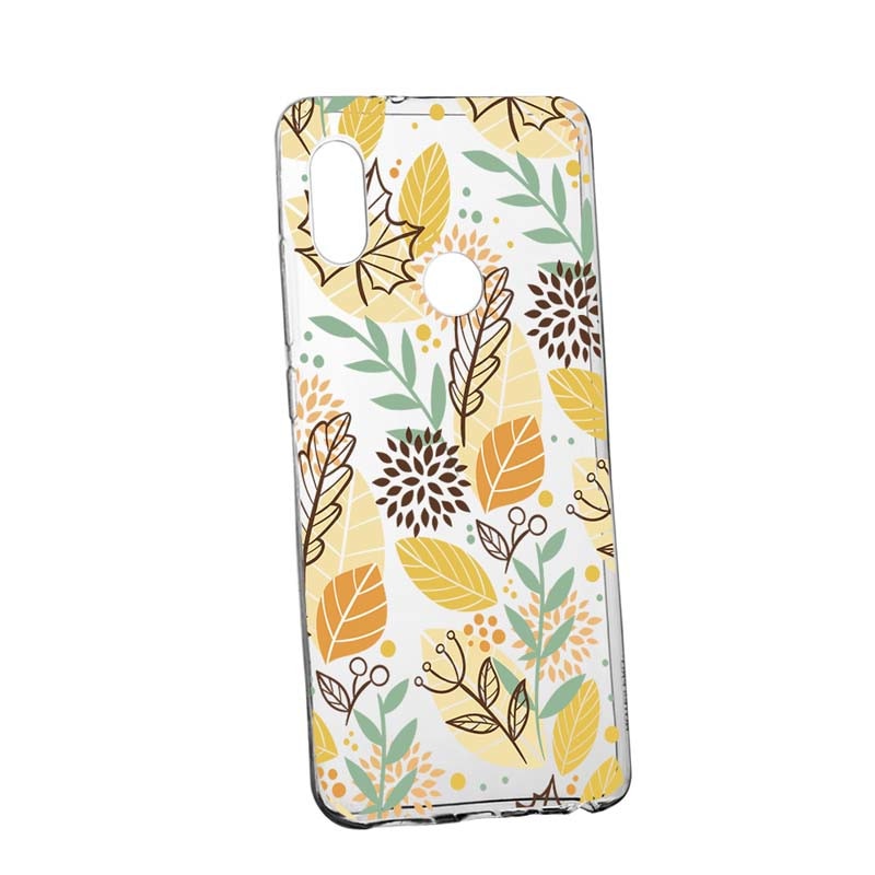 Husa Silicon, Transparent, Slim, Toamna, 109, Huawei P20 Lite